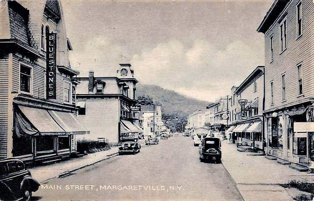 Historical image of Main St. Margaretville